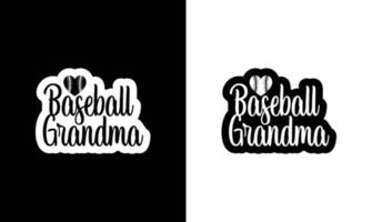 conception de t-shirt de citation de baseball, typographie vecteur