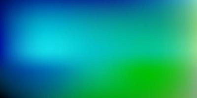 texture de flou de vecteur bleu clair, vert.