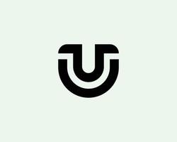 modèle de vecteur de conception de logo u