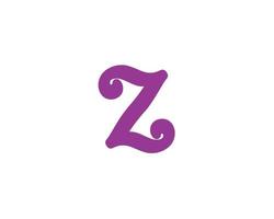 modèle de vecteur de conception de logo z