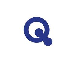 modèle de vecteur de conception de logo q