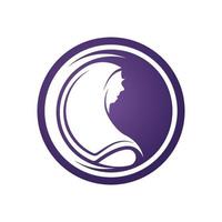 vecteur d'icône logo foulard simple