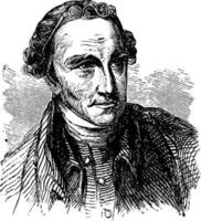 patrick henry, illustration vintage vecteur