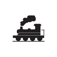 icône de chemin de fer logo d'illustration vectorielle vecteur