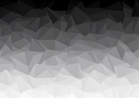 conception monochrome low-poly vecteur