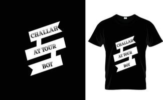 challah à votre ... t-shirt hanukkah vecteur