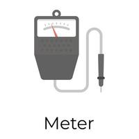 concepts de compteurs à la mode vecteur