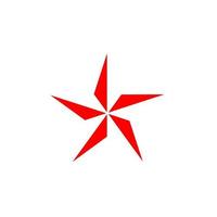 icône étoile. logo étoile. symbole étoile. modèle d'étoile prêt à l'emploi. vecteur
