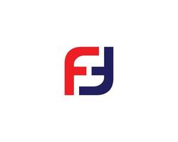 modèle de vecteur de conception de logo ff