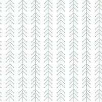 modèle sans couture de forêt avec des pins simples sur fond blanc isolé. conception géométrique pour papier d'emballage, scrapbooking, carte de voeux, célébration de noël, nouvel an, vacances d'hiver. vecteur