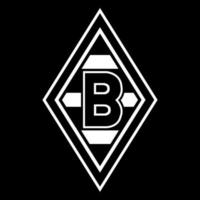 francfort-sur-le-main, allemagne - 10.23.2022 logo du club de football allemand borussia. image vectorielle. vecteur