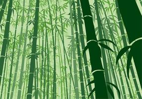 Bamboo Background Frog Angle vecteur libre