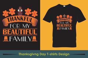 conception de t-shirt de thanksgiving, citations de thanksgiving pro télécharger pro vecteur