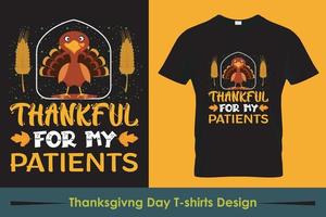 joyeux thanksgiving et ... vecteur gratuit de t-shirt personnalisé