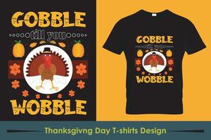 conception de t-shirt de thanksgiving, citations de thanksgiving pro télécharger pro vecteur
