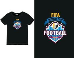 tee shirt coupe du monde fifa vecteur