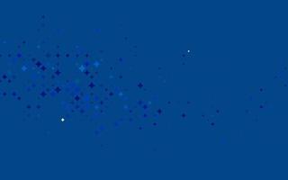 modèle vectoriel bleu clair avec des étoiles de Noël.