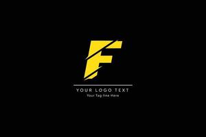lettre f logo alphabet design icône vecteur symbole