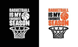 conception de t-shirt de citation de basket-ball, typographie vecteur