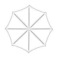 vecteur de logo parapluie