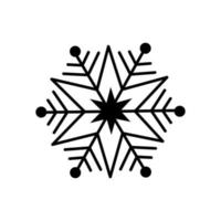 icône de flocon de neige. pictogramme vectoriel modifiable isolé sur fond blanc. symboles de contour à la mode pour les applications mobiles et la conception de sites Web. pack d'icônes premium dans un style de ligne tendance.