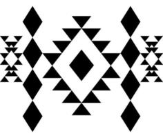 motif géométrique noir et blanc vecteur