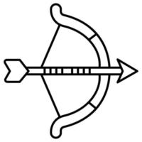 tir à l'arc qui peut facilement modifier ou éditer vecteur