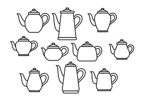 Teapot vecteur libre