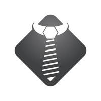 logo cravate symbole icône vecteur conception