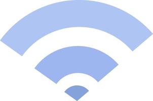 icône wifi, illustration, sur fond blanc. vecteur