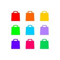 boutique sac icône simple vecteur illustration parfaite