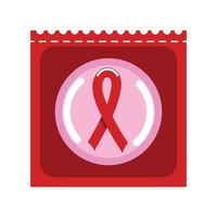 icône du préservatif vecteur