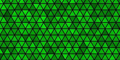 disposition de vecteur vert clair avec des lignes, des triangles.