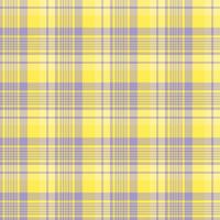 motif sans couture dans des couleurs violettes et jaunes simples et confortables pour le plaid, le tissu, le textile, les vêtements, la nappe et d'autres choses. image vectorielle. vecteur