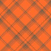 motif harmonieux dans des couleurs orange et grises simples et confortables pour le plaid, le tissu, le textile, les vêtements, la nappe et d'autres choses. image vectorielle. 2 vecteur