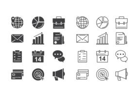 Business Icons Vector