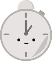 horloge de poche, illustration, vecteur sur fond blanc.