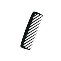 brosses à cheveux de dessin animé. peignes à cheveux en plastique pour le soin des cheveux, ensemble d'illustrations vectorielles de brosse à cheveux à la mode. outils d'accessoires de coiffeur. vecteur