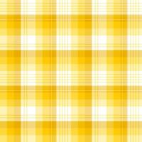 modèle sans couture dans des couleurs jaunes et blanches simples pour le plaid, le tissu, le textile, les vêtements, la nappe et d'autres choses. image vectorielle. vecteur