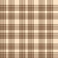 motif sans couture dans des couleurs positives marron et beige clair pour plaid, tissu, textile, vêtements, nappe et autres choses. image vectorielle. vecteur