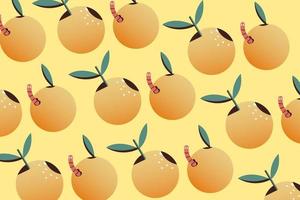 illustration design sain fruits frais vecteur