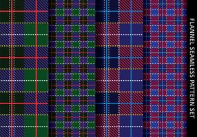 Motif Tartan flanelle vecteur