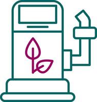 icône de vecteur de carburant écologique