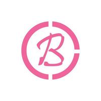 lettre b logo modèle vecteur icône conception