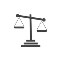 vecteur de logo de justice