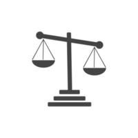 vecteur de logo de justice