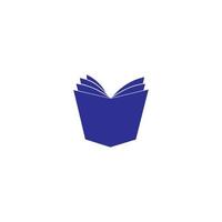 vecteur de logo de livre