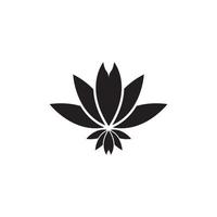 icône de modèle de logo de beauté vecteur fleurs de lotus design