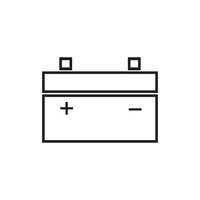 vecteur d'icône de batterie