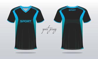 maillot de sport et modèle de t-shirt conception de maillot de sport. conception sportive pour les jeux de course de football vecteur
